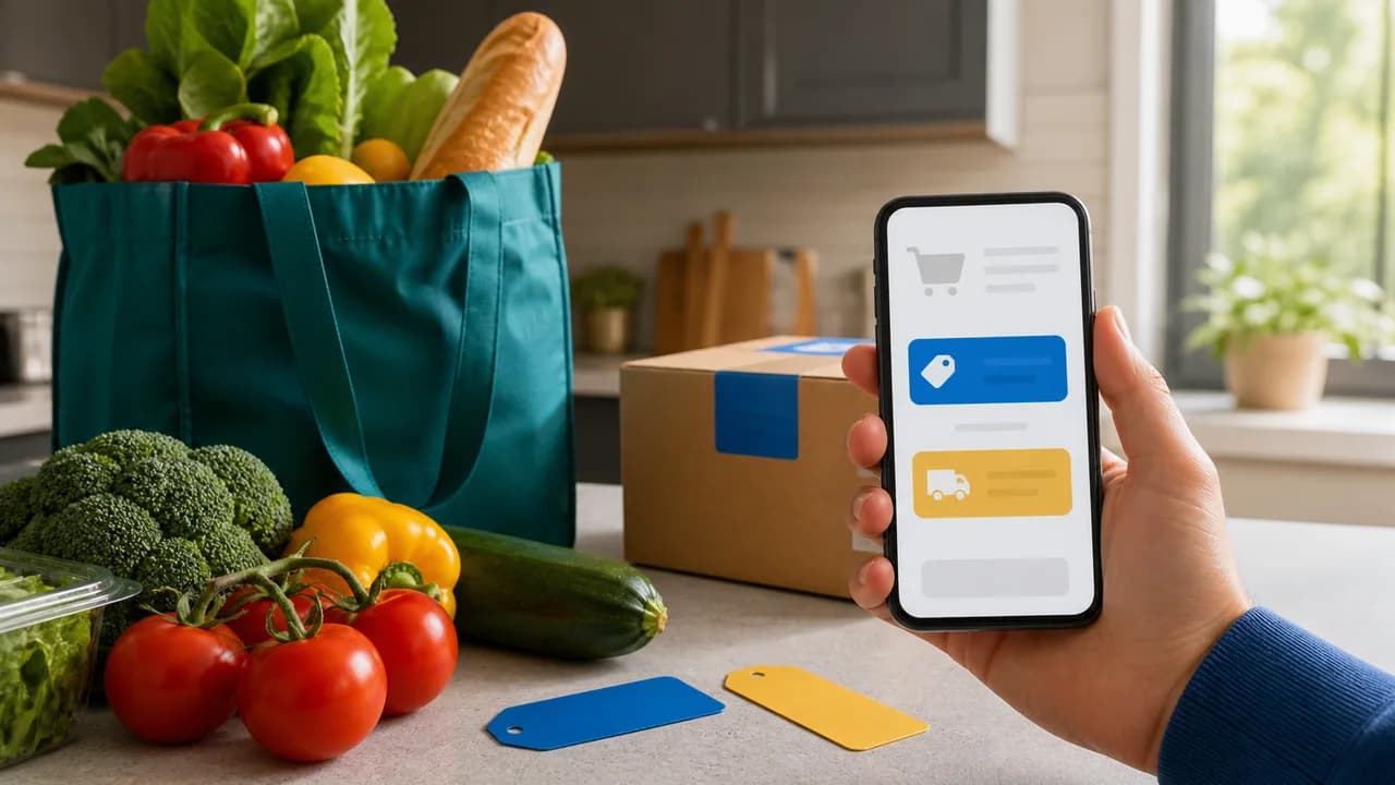 Сравнение промокода и бесплатной доставки продуктов