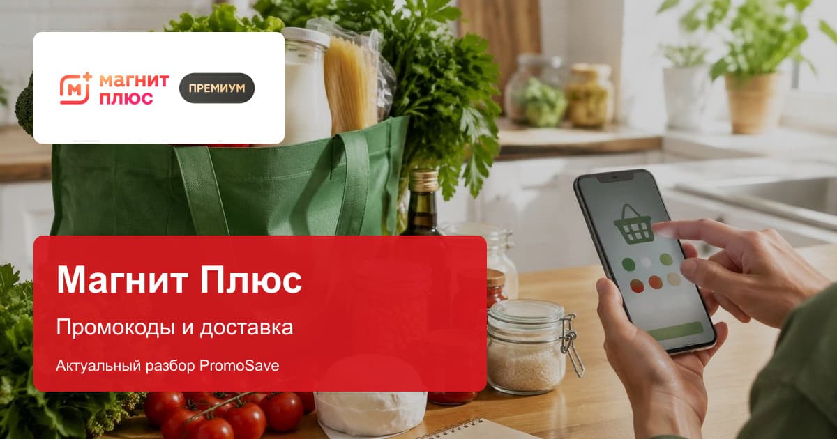 Магнит Плюс: промокоды и доставка