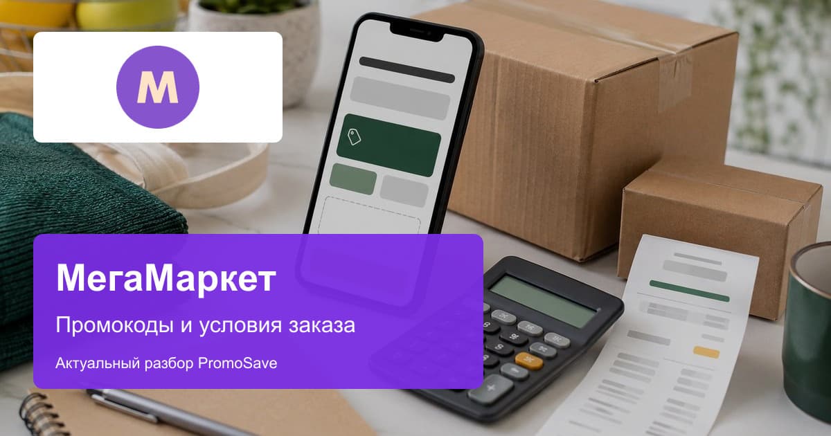 Обложка для разбора покупок на Мегамаркете